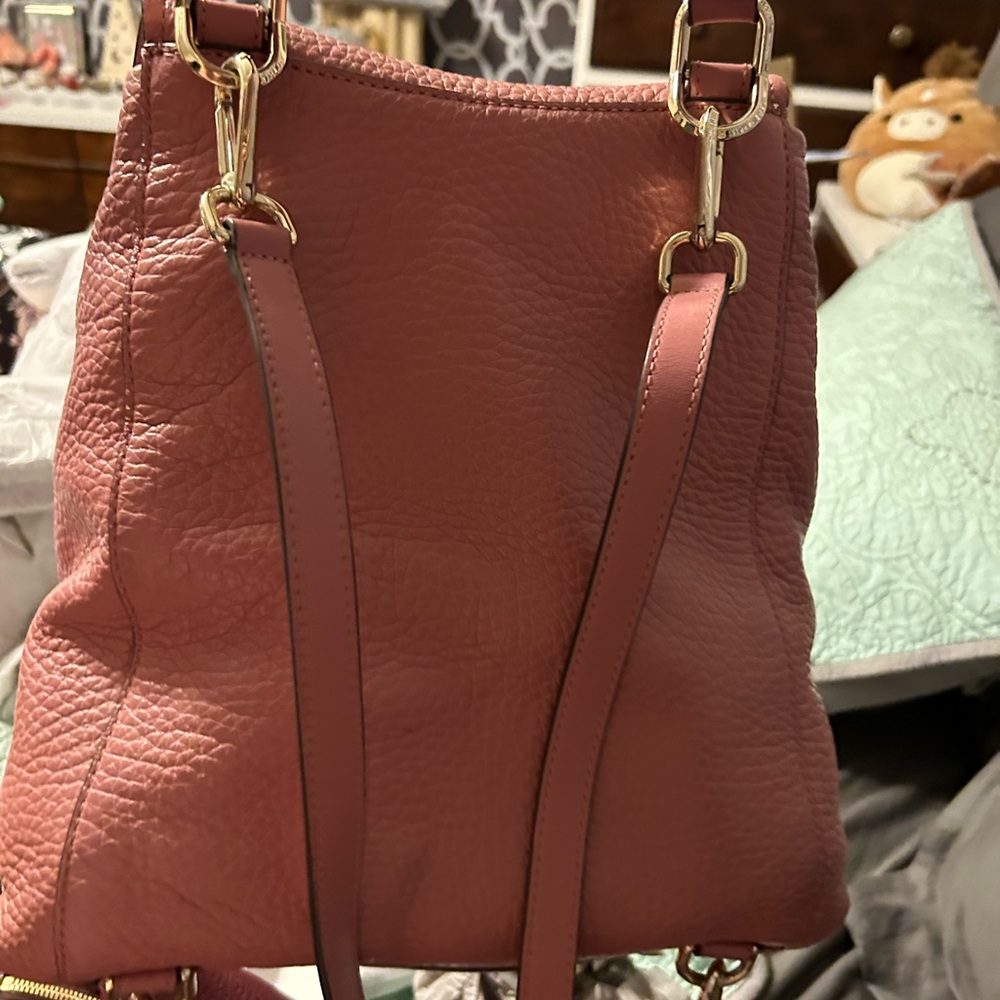 Large leather backpack - Picture 2 of 4